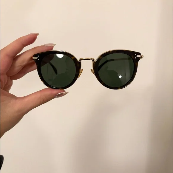 Celine Tortoise and Gold Sunglasses - Picture 3 of 6